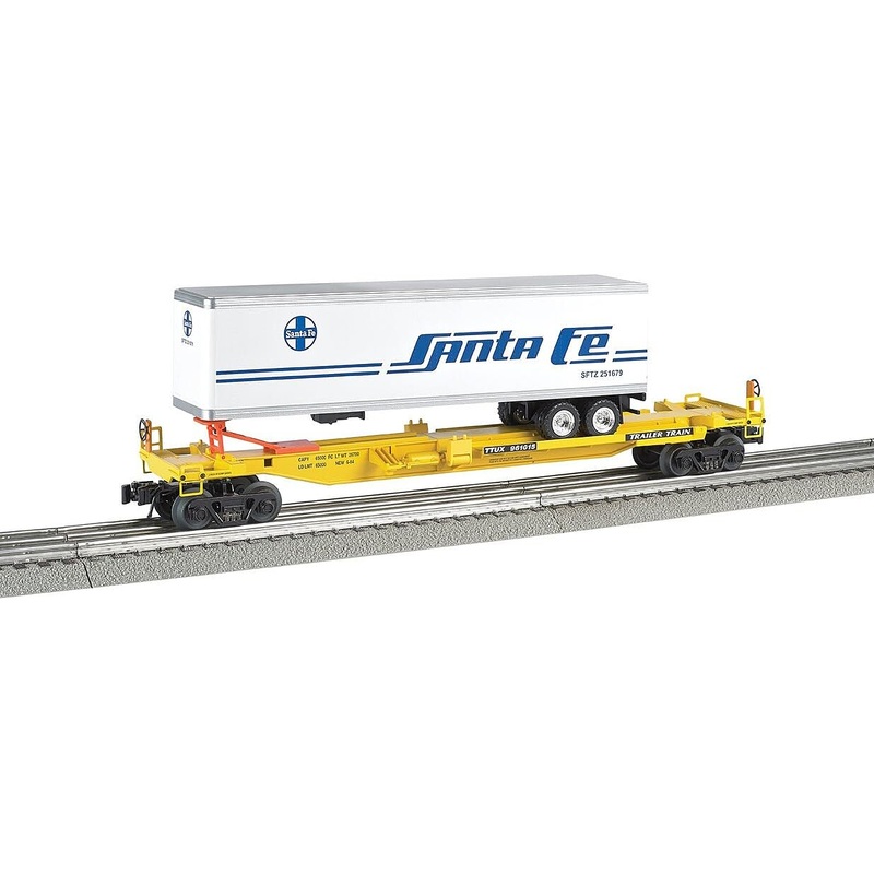 Intermodal with Trailer ATSF