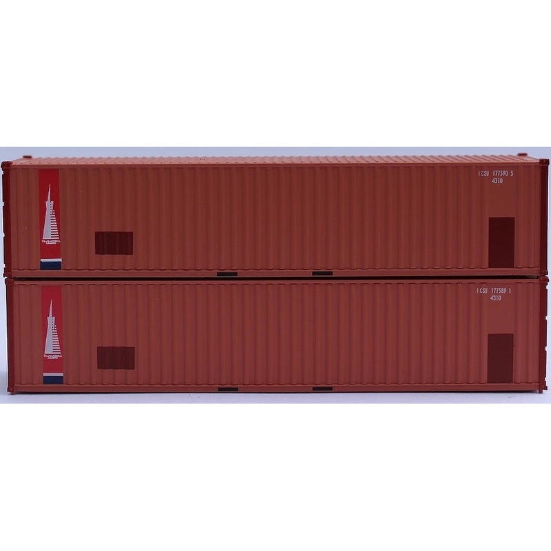 N 40′ Std Cont C.S. TRANSAMERICA(ICSU)