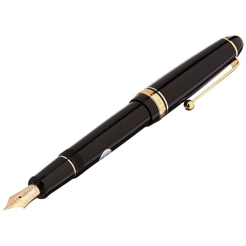 Pilot FKK-2000R-B-B Custom 742 Black Fountain Pen (NIB:B Broad)