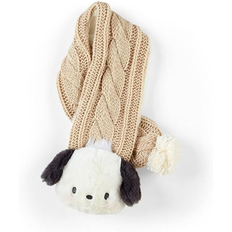 Sanrio Kids Warm Knitted Scarf – Pochacco