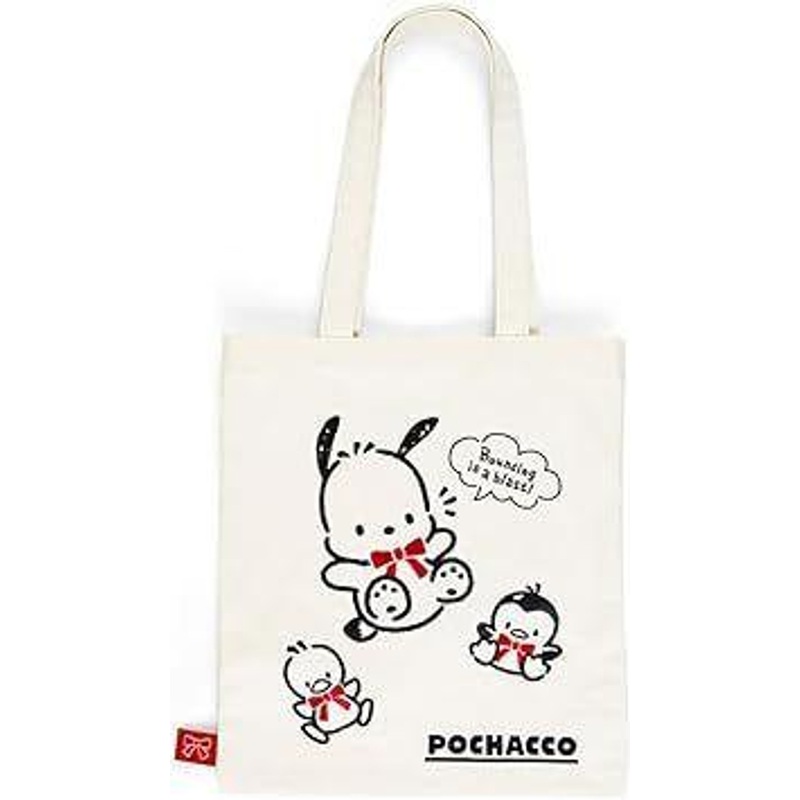 Sanrio Tote Bag Pochacco (35th Anniversary Red Ribbon)