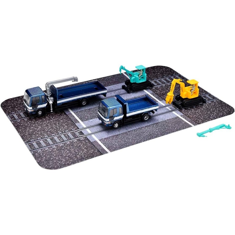 Tomytec Truck Collection Road-Rail Track Maintenance Vehicle Set E (N scale)