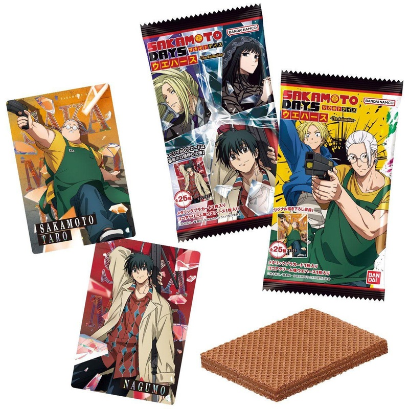 Bandai Candy SAKAMOTO DAYS -The Animation- Metallic Card Collection 20pcs Box