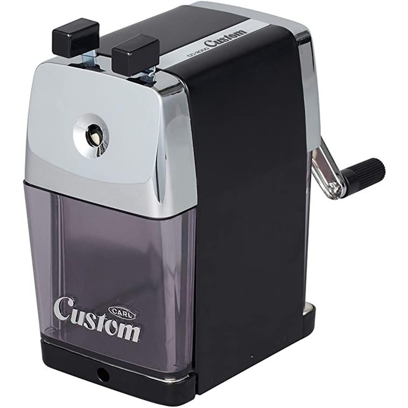 CARL Desktop Pencil Sharpener Custom Black