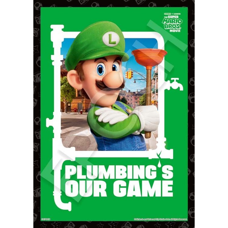 Epoch 03-085 Jigsaw Puzzle Luigi (108 Pieces)