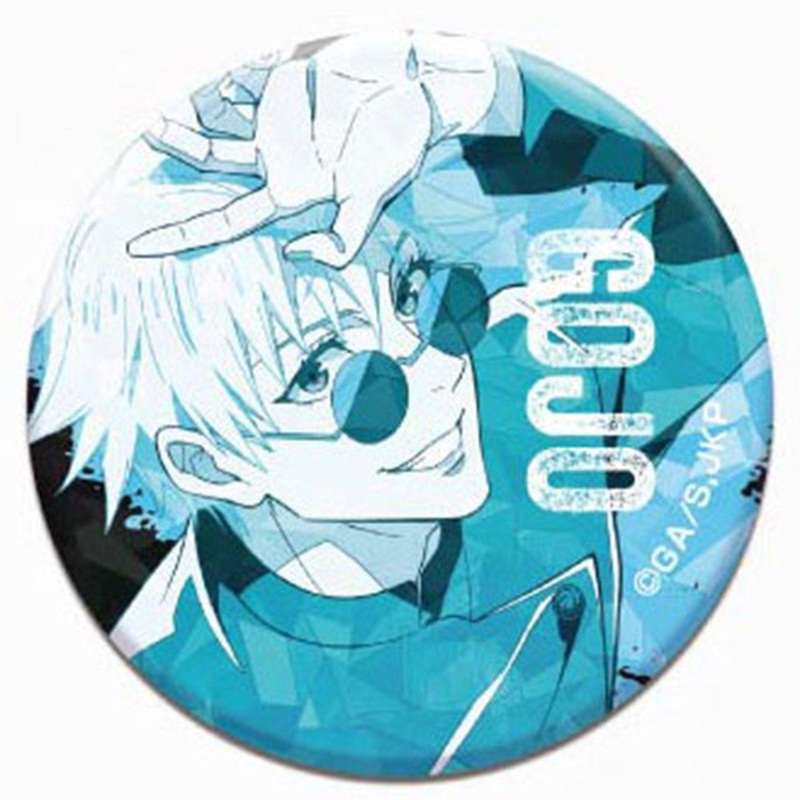 HASEPRO Kiratto Can Badge Jujutsu Kaisen Letter Collection 06 Satoru Gojo (Technical College)