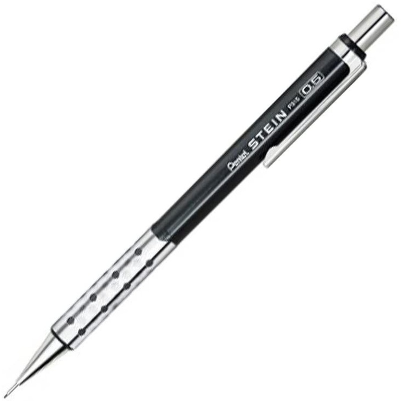 Pentel Stein Mechanical Pencil 0.5mm (Metallic Black)