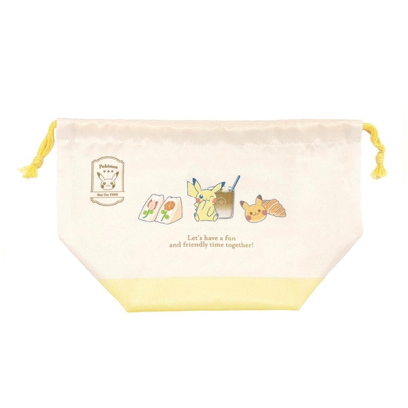 Pokemon Center Original Drawstring Lunch Bag (Chow Time)