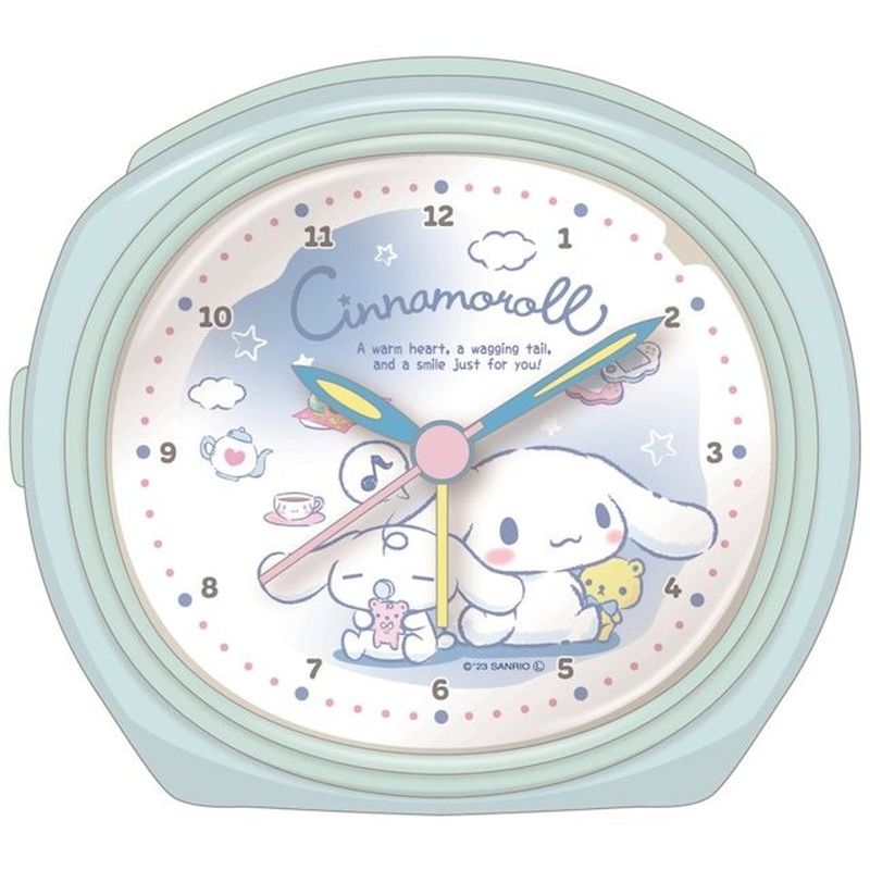 T’s Factory Sanrio Continuous Sweep Alarm Clock Cinnamoroll