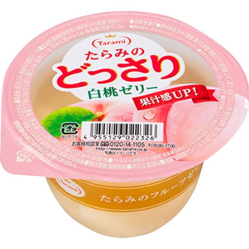 Tarami Full Of White Peach Jelly 230G