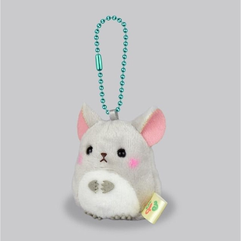 Amuse Animals Plush Mascot Chinchilla (Petit Maru Series)