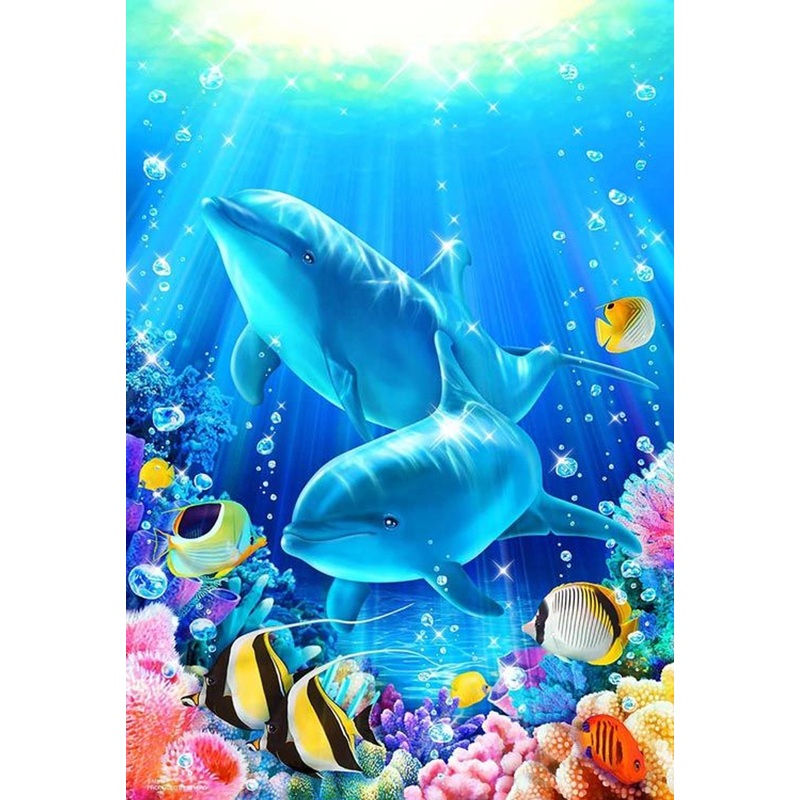 Beverly 83-122 Jigsaw Puzzle Dolphin Smile (300 Pieces)
