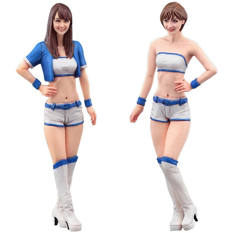 Hasegawa 1/24 Figure Collection 05 Companion Girls Figures Plastic Model