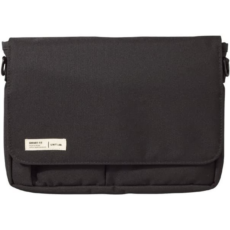 LIHIT LAB. SMART FIT Carrying Pouch Size A5 (Black)