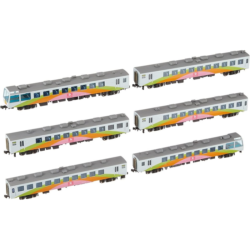 Microace A1121 Series 12 Yu Yu Salon Okayama Last Years 6 Cars Set (N Scale)