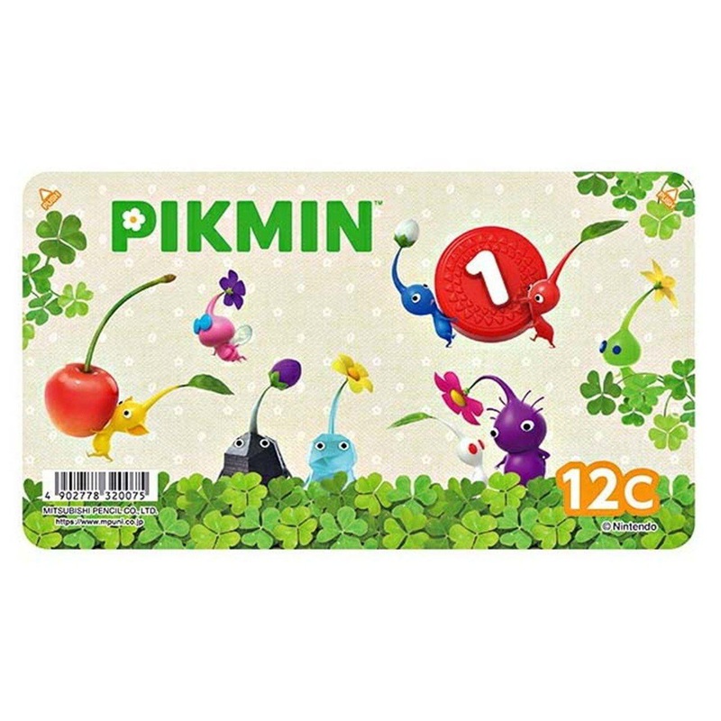 Mitsubishi Pencil Pikmin Colored Pencils 12 Colors 24