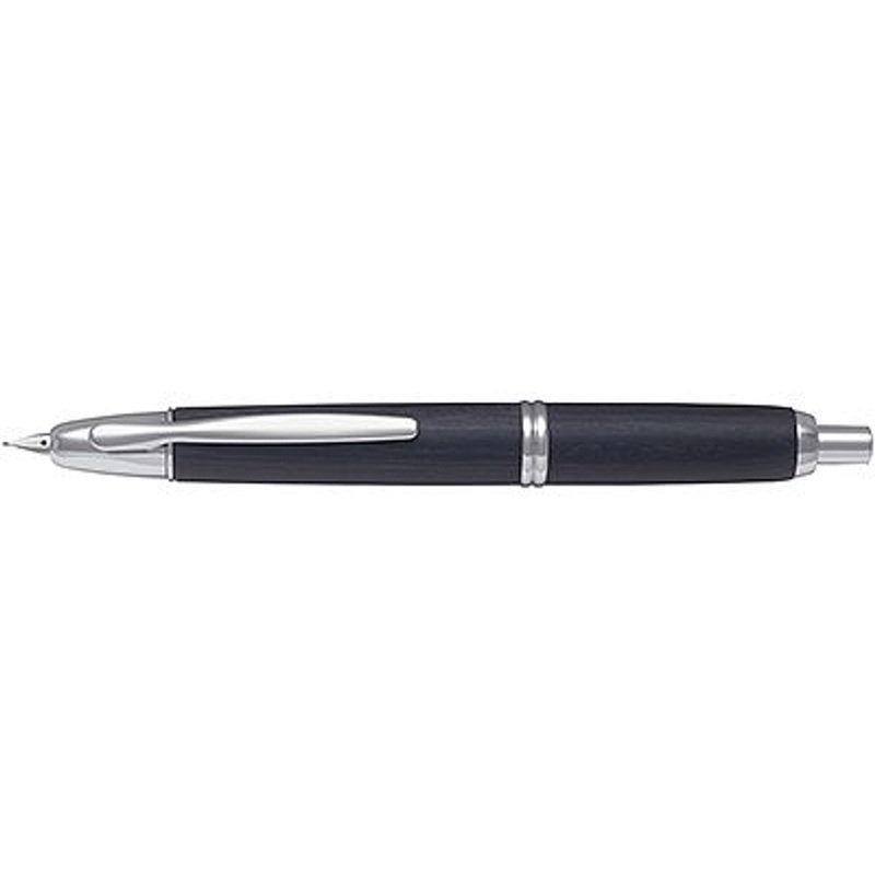 Pilot FC-25SK-BEF Capless Wood Body Black Fountain Pen (NIB:EF Extra Fine)