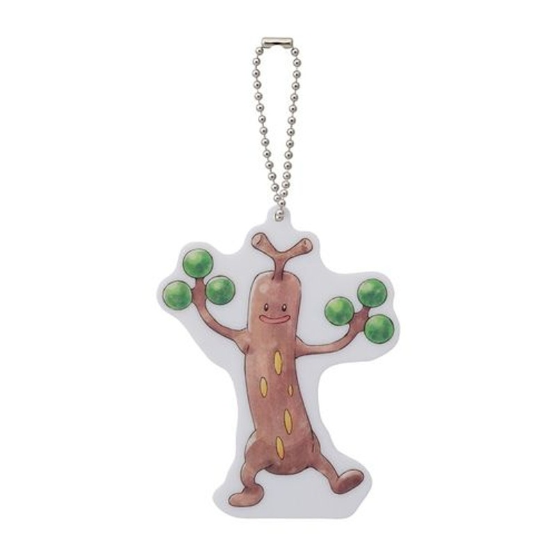 Pokemon Center Original Acrylic Pick Keychain Pokemon Grassy Gardening Sudowoodo