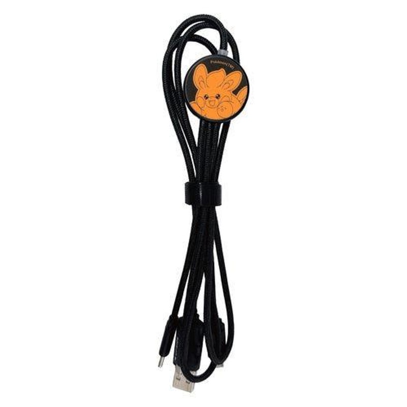 Pokemon Center Original Multiple Charging Cable Pawmi Light Up