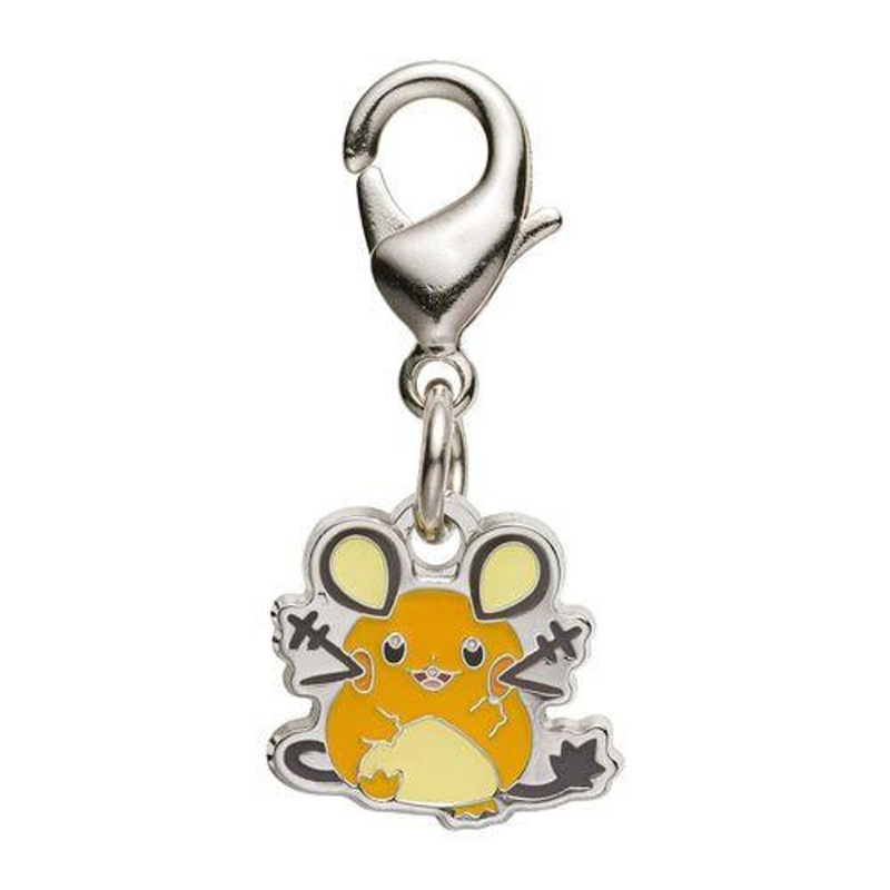 Pokemon Center Original Nationwide Pokedex Metal Charm – Dedenne (702)