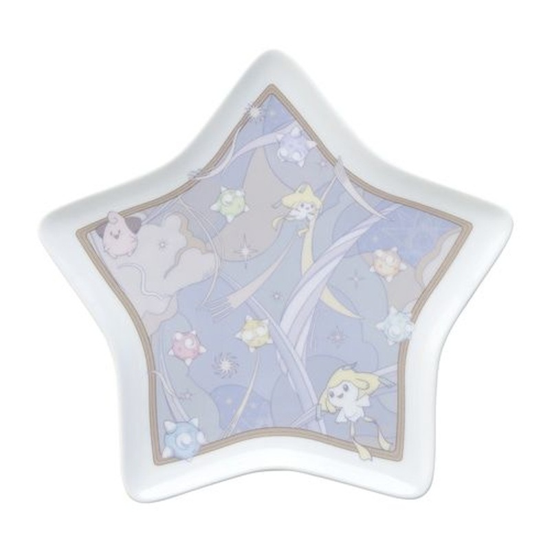Pokemon Center Original Star-shaped Plate Jirachi (Star Connection)