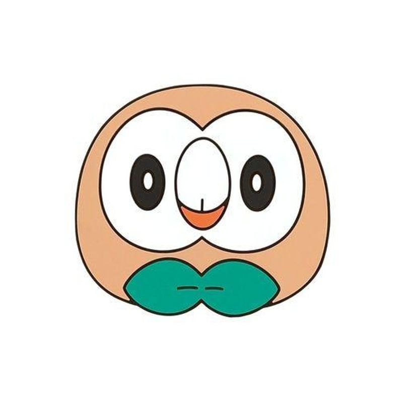 Pokemon Center Silicon Mirror / Rowlet