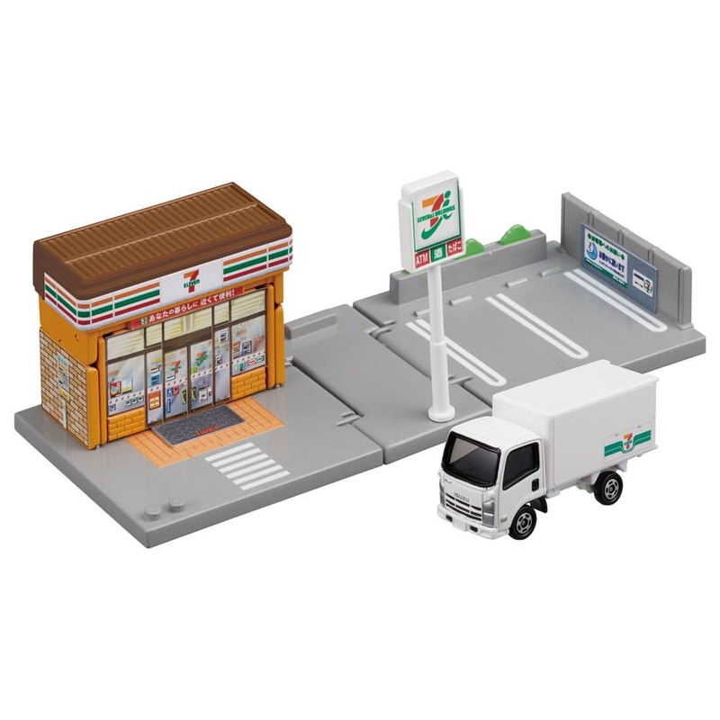 Takara Tomy Tomica World Tomica Town Seven Eleven (w/ Tomica)