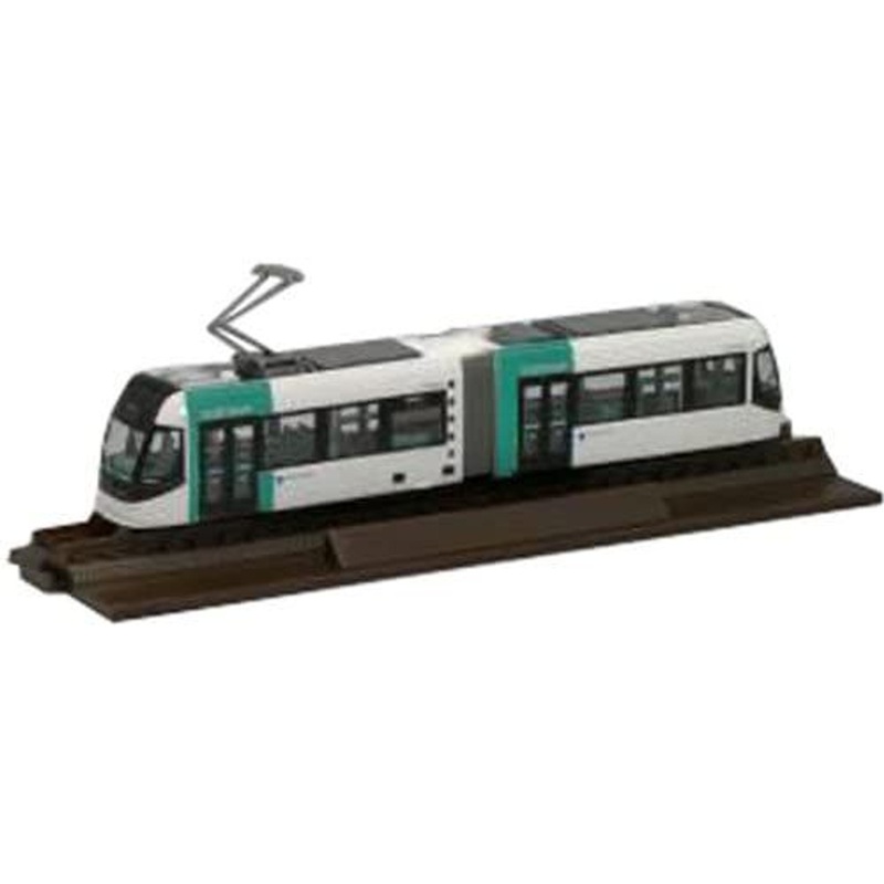 Tomytec Toyama Light Rail TLR0605 (Green) (N scale)