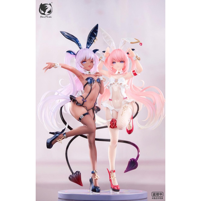 amiami BearPanda: Lulumu & Chrom illustration by Tamano Kedama 1/6 Figure