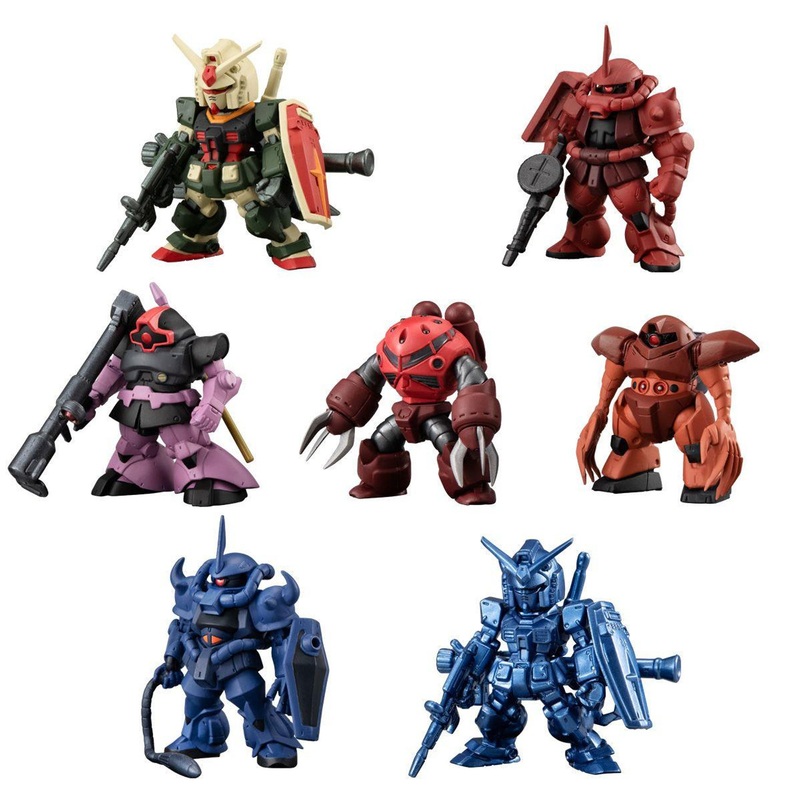 Bandai Candy FW Gundam Converge #Movie Visual Selection 10Pcs Complete Box