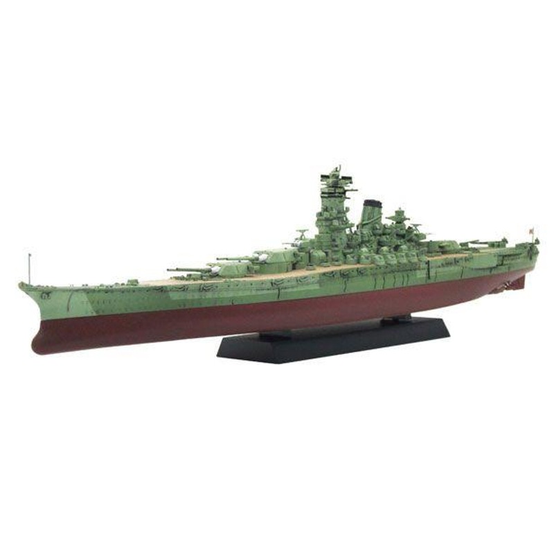 Fujimi 1/700 KAN-NEXT Series No.3 EX-3 IJN Battleship Kii (Camouflage Color) with Etching Parts Plastic Model