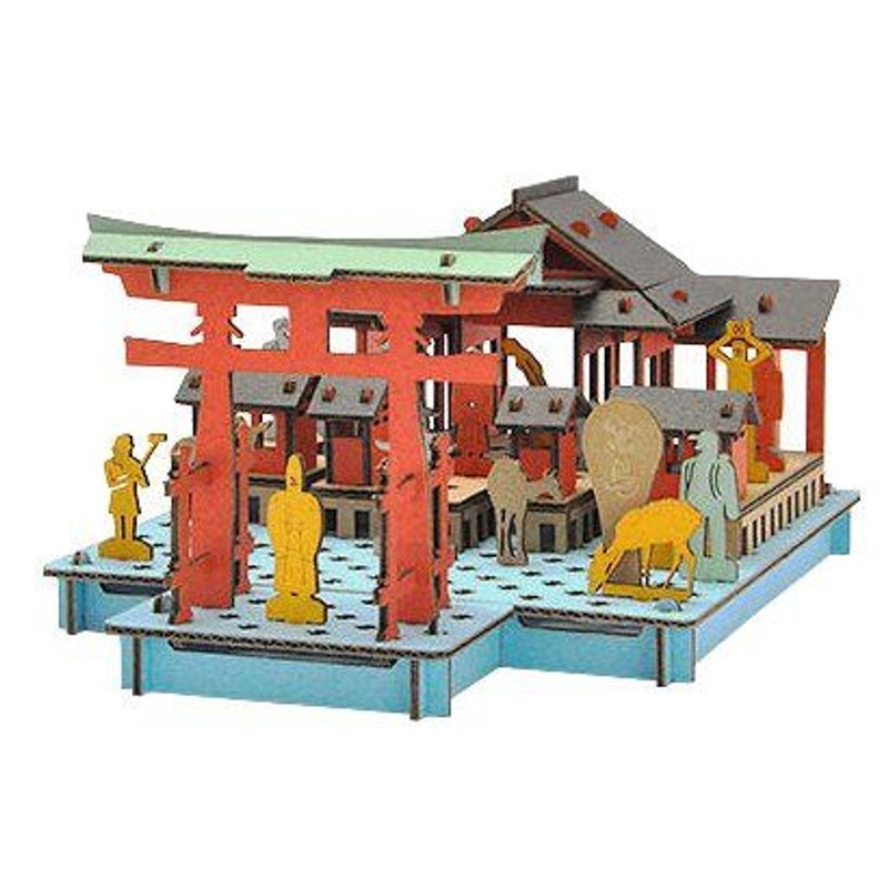 hacomo PUSUPUSU Paper Craft Miyajima
