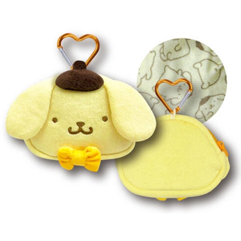 Hatakeyama Shoji Carabiner Attached Mini Face Pouch PN