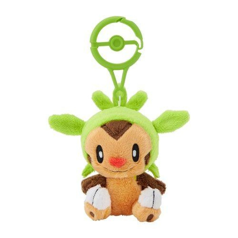 Pokemon Center Original Mascot With Carabiner Chespin