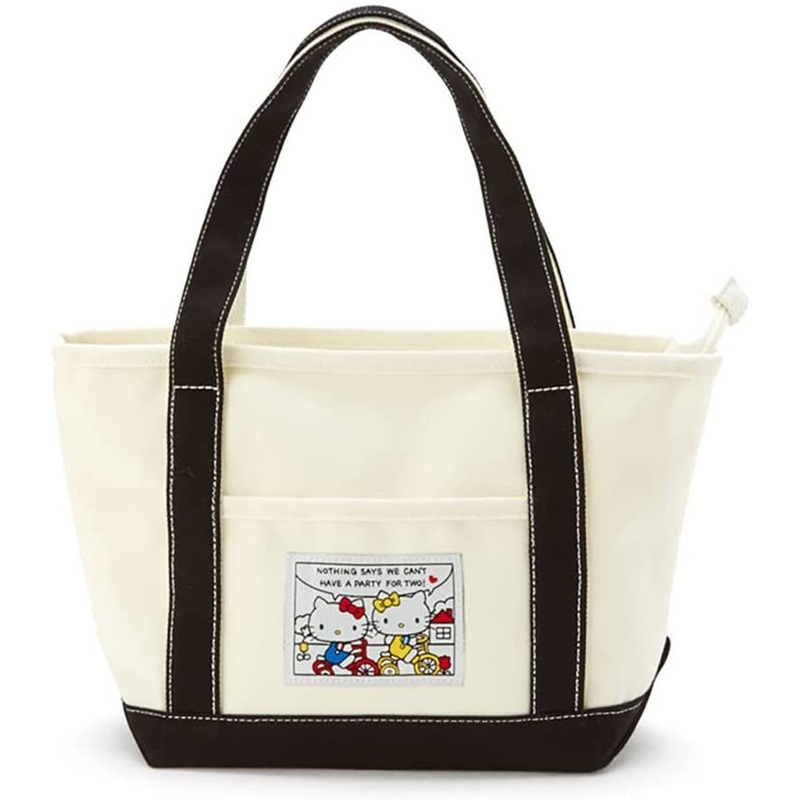 Sanrio Canvas Tote Bag Hello Kitty Size: S