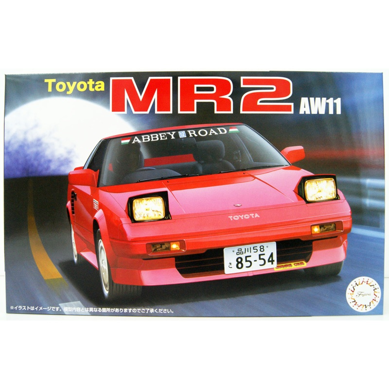 Fujimi Inch Up 1/24 Toyota MR2 AW11 Plastic Model