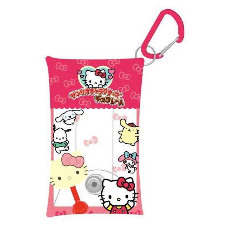 HASEPRO Sanrio C Chocolate Multi Clear Case S01 Hello Kitty