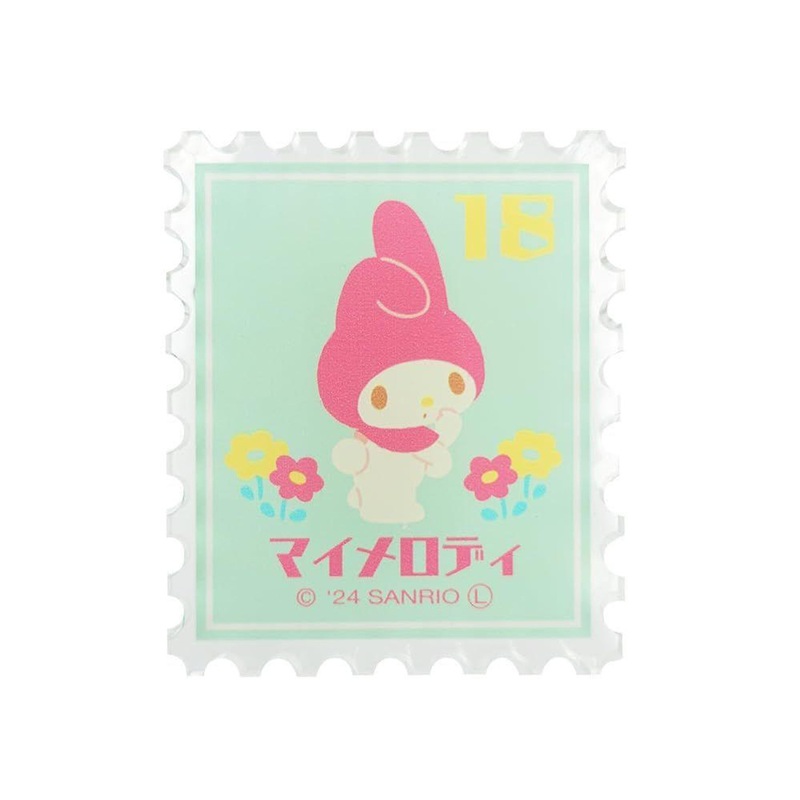 OST Sanrio C Retro Stamp Acrylic Badge My Melody