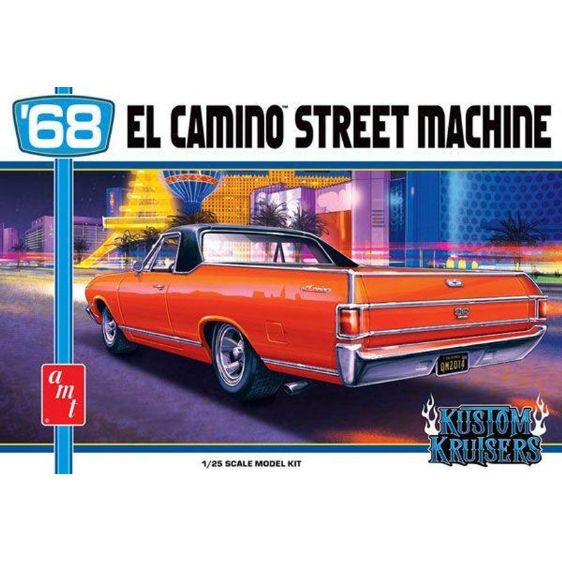 Platz 1/25 1968 Chevrolet El Camino Street Machine Plastic Model