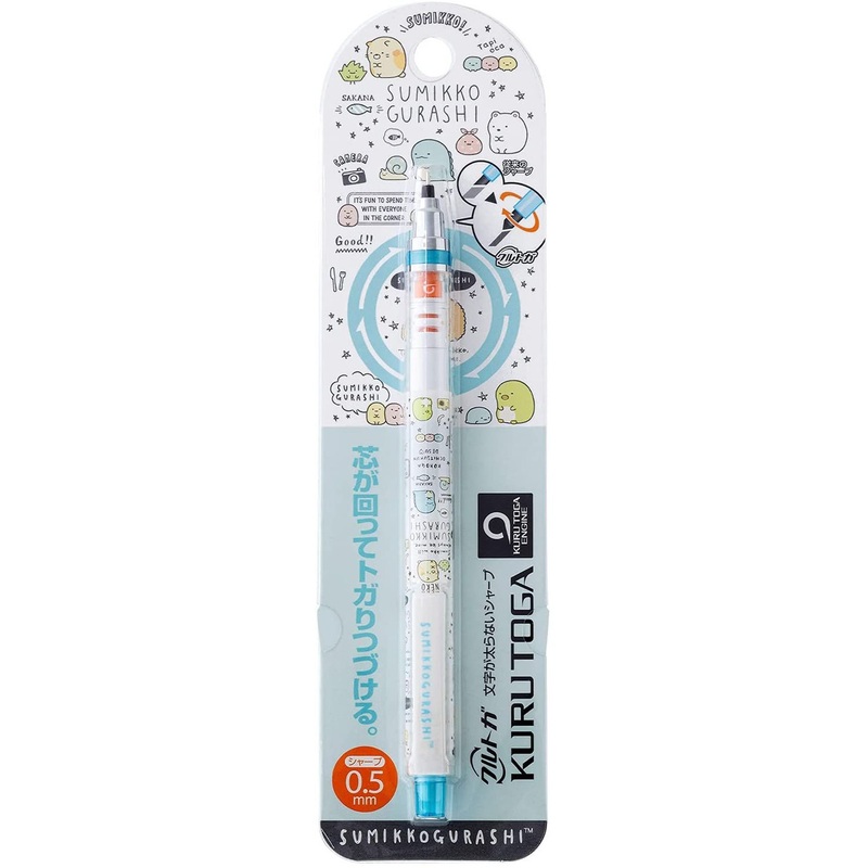 San-x Sumikko Gurashi Kurutoga Mechanical Pencil 0.5mm (Blue)