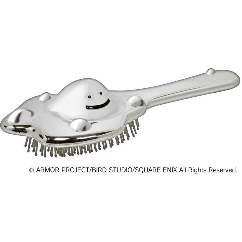 Square Enix Dragon Quest Cosmetic & Beauty – Hairbrush – Liquid Metal Slime