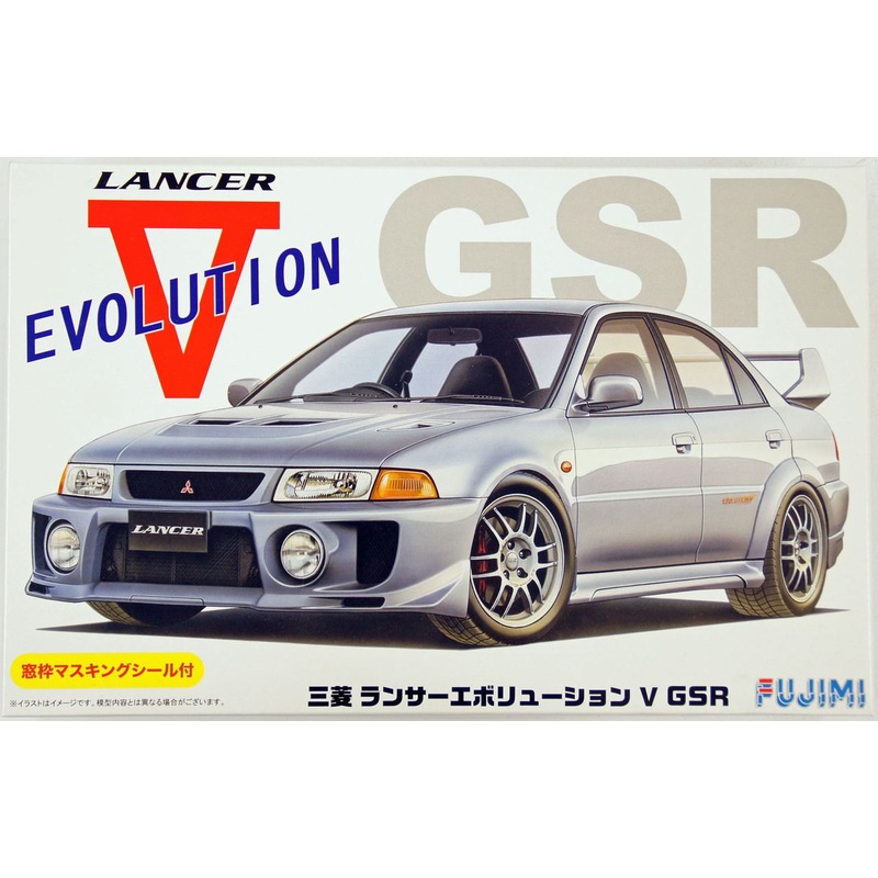 Fujimi Inch Up 1/24 Mitsubishi Lancer Evolution V GSR Plastic Model