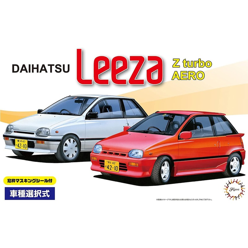 Fujimi Inch Up 1/24 No. 149 Daihatsu Leeza Z Turbo Aero Plastic Model