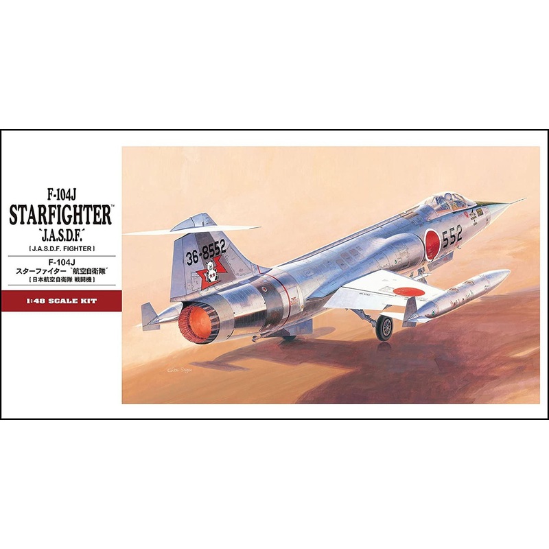 Hasegawa 1/48 F-104J Starfighter ‘J.A.S.D.F.’ Plastic Model
