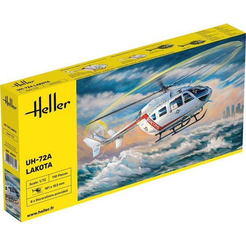 Heller 1/72 UH-72A Lakota Military Helicopter Plastic Model