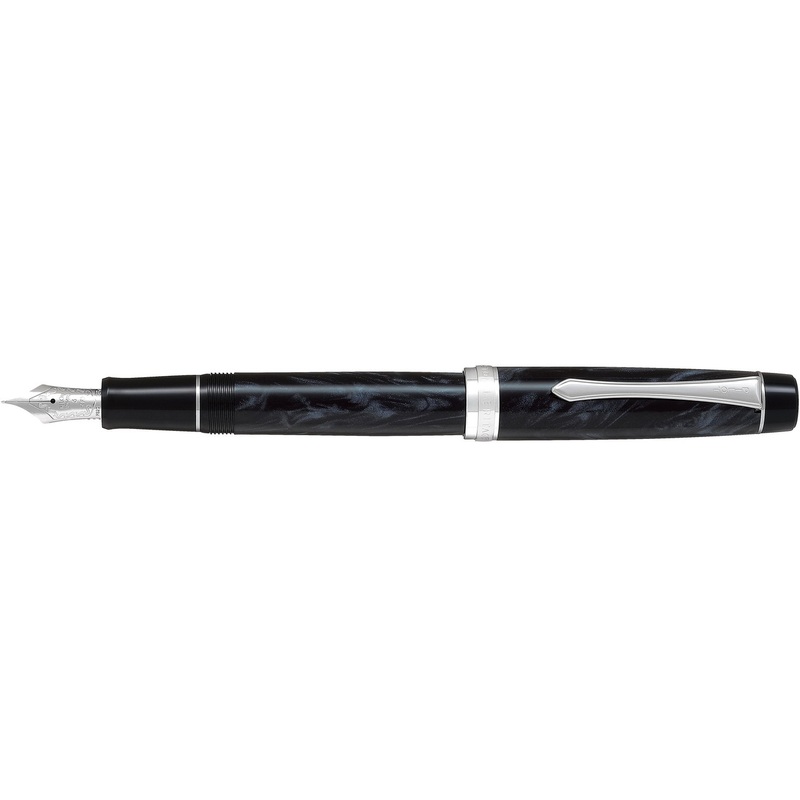 Pilot FKVH-3MR-MABF  Custom Heritage SE Marble Black Fountain Pen (NIB: F Fine)