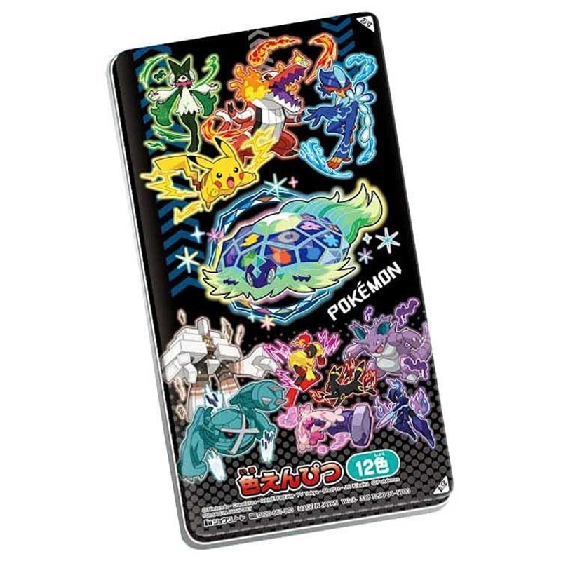 Showa Note Pocket Monster Colored Pencils 12 Colors