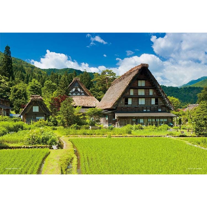 Yanoman 01-2093 Jigsaw Puzzle Shirakawa-go (Gifu) (108 Pieces)