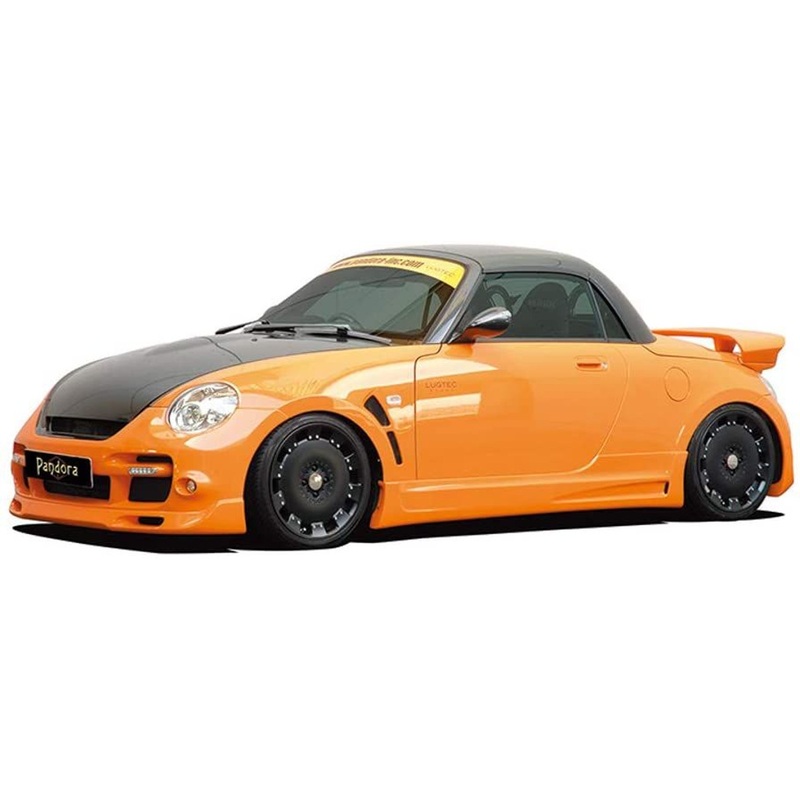 Aoshima The Tuned Car 1/24 Pandora Type 887 EVOII L880K Copen ’02 (Daihatsu) Plastic Model