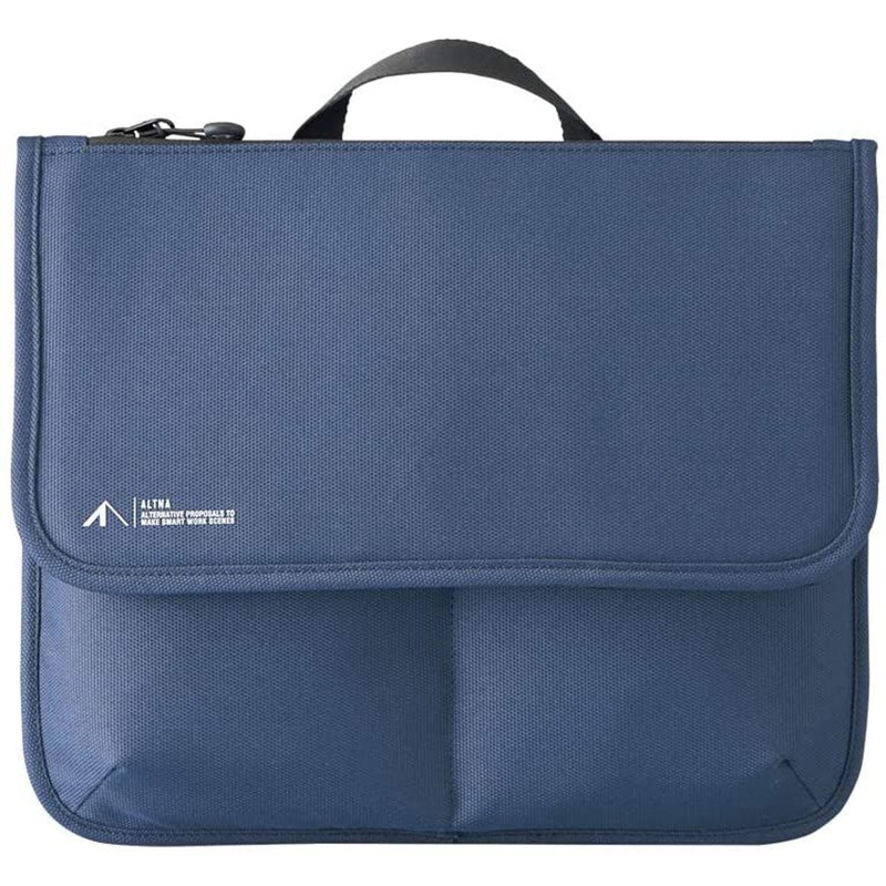 LIHIT LAB. ALTNA Flap Pouch M (Navy)